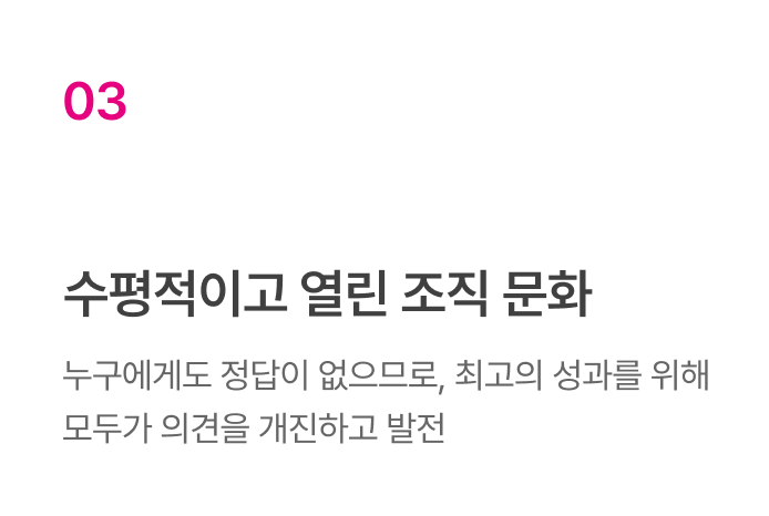 수평적 열린조직